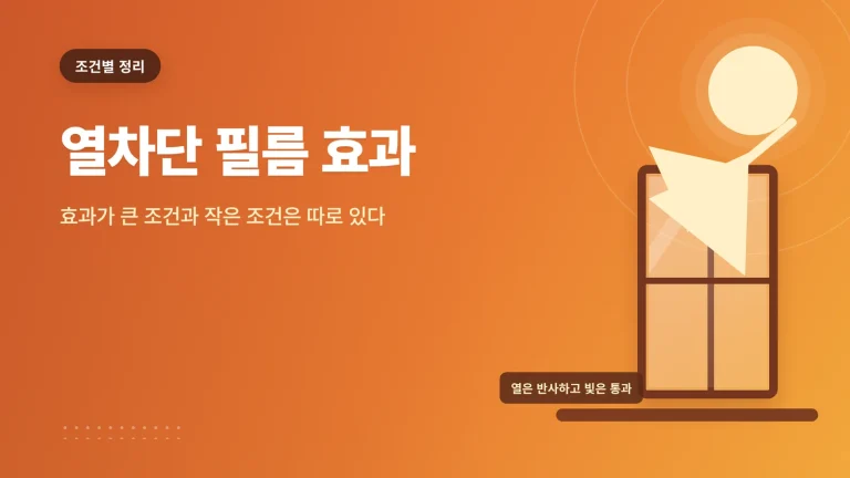 열차단 필름 효과 썸네일